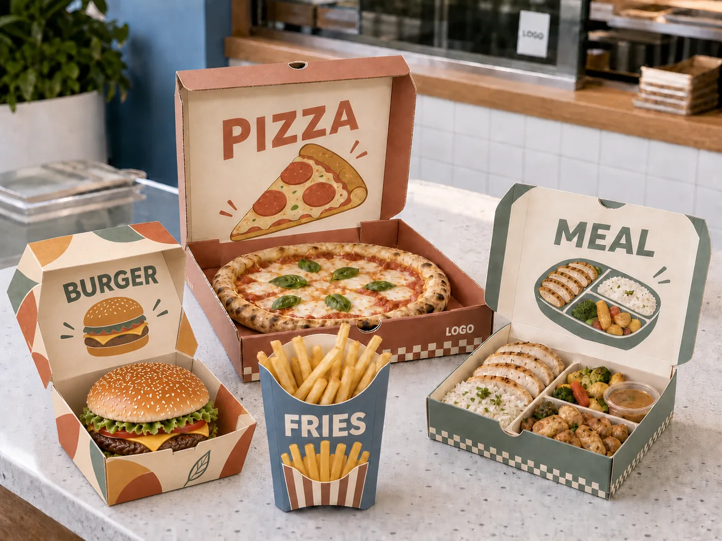 Food Boxes product range
